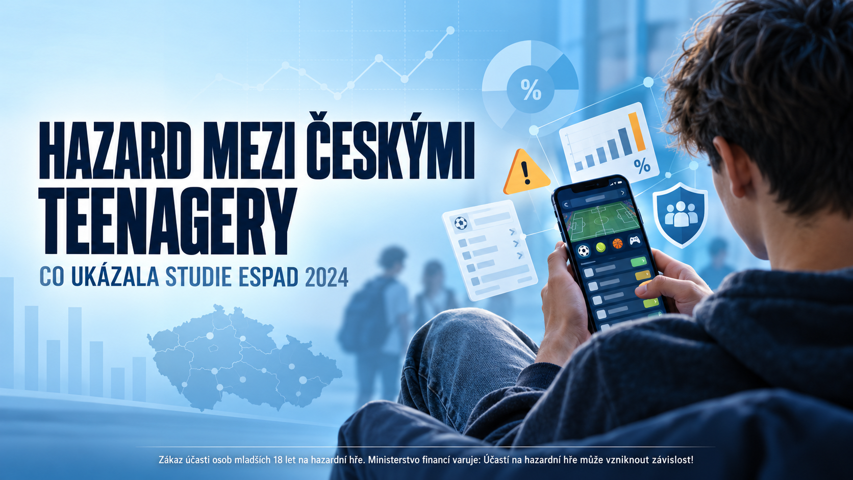 Hazard mezi českými teenagery: Co ukázala studie ESPAD 2024?