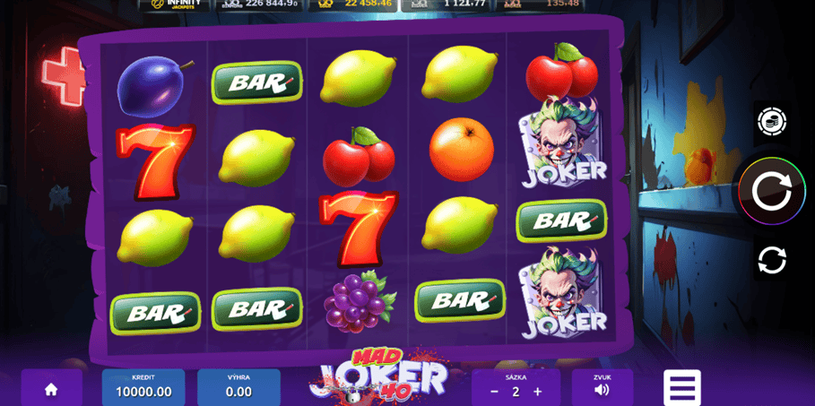 Mad Joker 40 hra