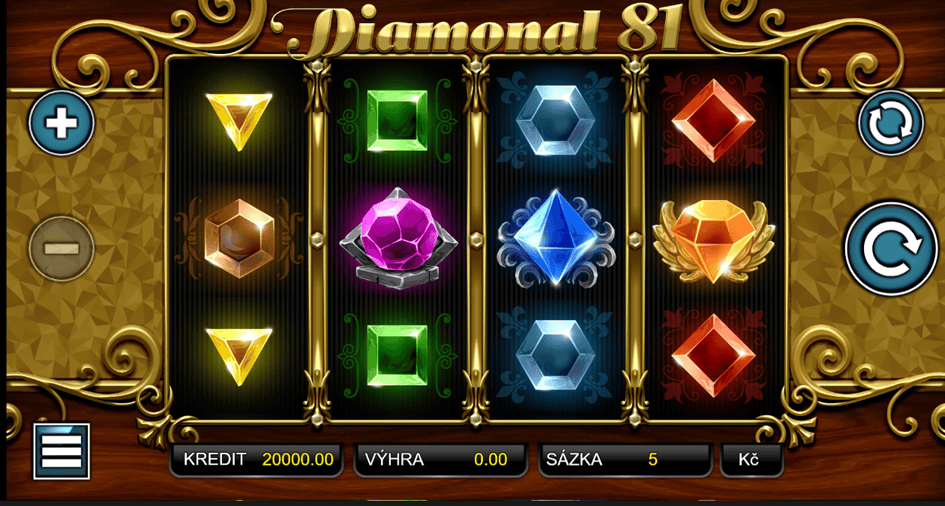 Hra Diamonal 81