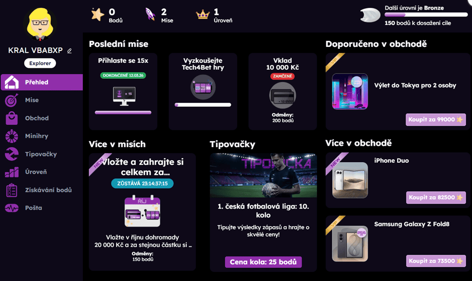 Prostředí věrnostního programu