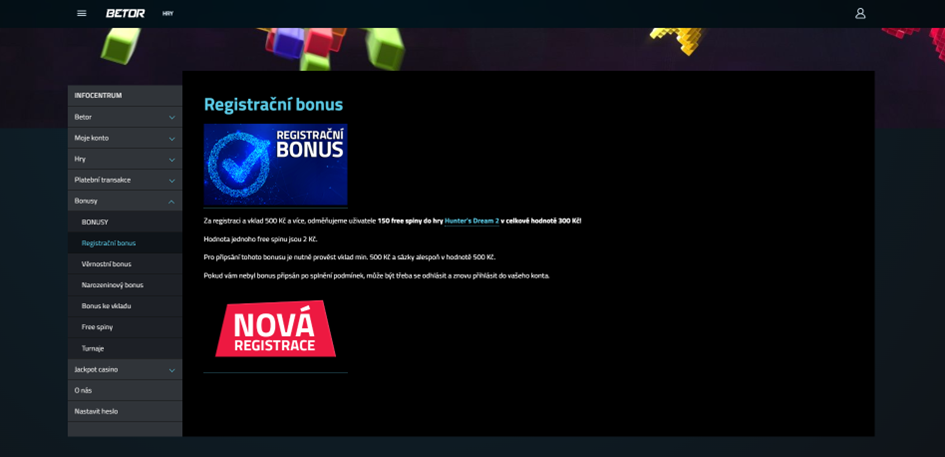 Stálé bonusy