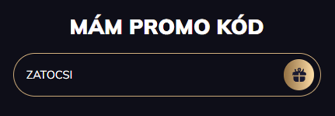 Zadejte svůj promo kód