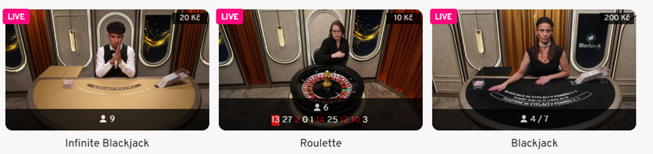 Live casino