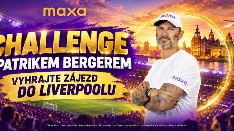 V tipovací soutěži můžete s Maxou vyhrát zájezd do Liverpoolu s Patrikem Bergerem