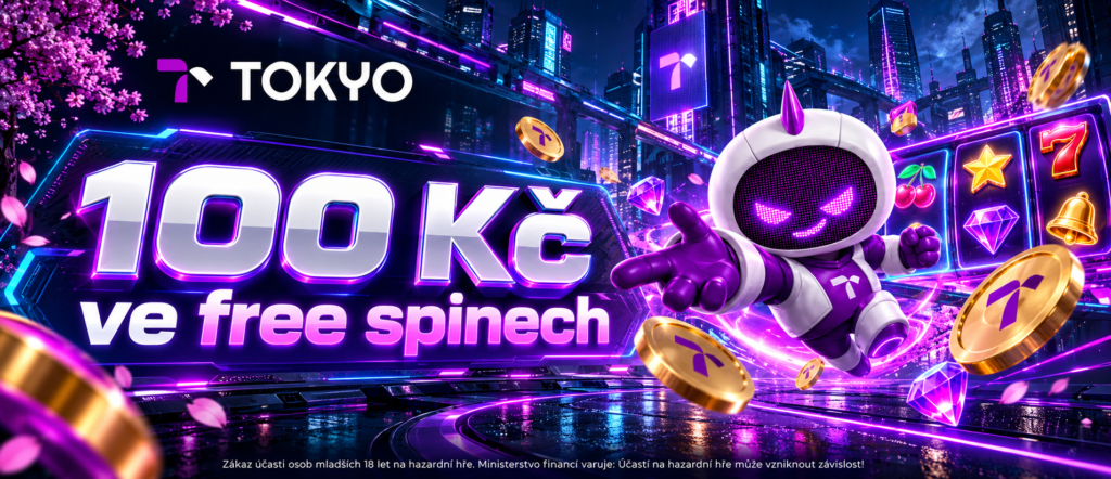 Využijte bonus 100 Kč ve free spinech na Tokyu s novinkami od Pragmatic Play